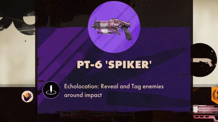 The Spiker is one of the common weapons found in the game world - Deathloop: Best weapons - Basics - Deathloop Guide