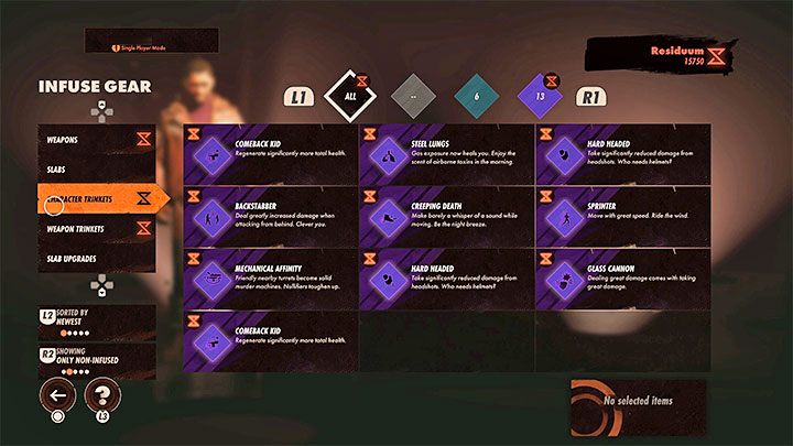 By default, trinkets disappear at the end of the day and the only way to not lose them is to use the residuum to infuse them - we discussed this process in more detail on the page How to keep power and weapons - Deathloop: How to use trinkets? - FAQ - Deathloop Guide