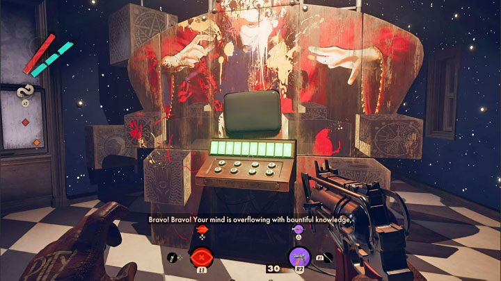 Unfortunately, you won't obtain any physical reward for passing the quiz (10/10 correct answers) - Deathloop: How to pass the Yerhva quiz? - FAQ - Deathloop Guide