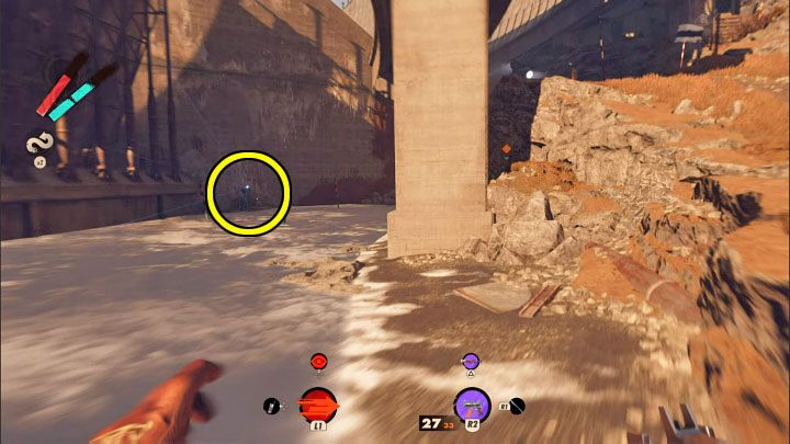 Head straight and then make a sharp left turn - Deathloop: Where are the crates in The Wake Up Challenge? - FAQ - Deathloop Guide