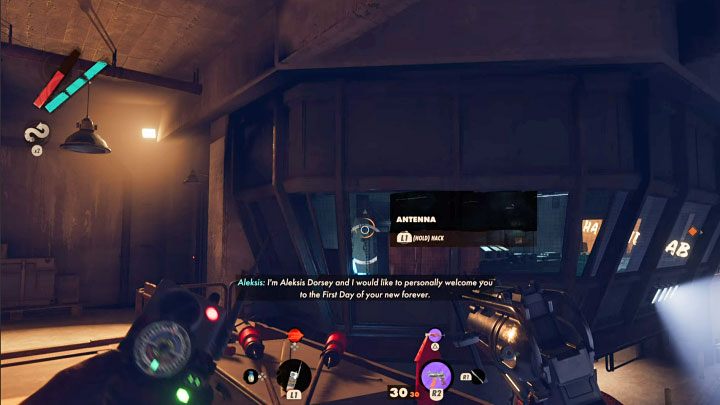 You need to reach the control room at the top of the bunker - Deathloop: Where are the crates in The Wake Up Challenge? - FAQ - Deathloop Guide