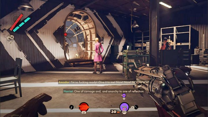 You have to repeat all the initial steps related to the infiltration of Hangar 2 in Karl's Bay, which we described in the guide on the page of Chaos Theory lead - Deathloop: Judgment Day trophy - how to get? - Trophy Guide - Deathloop Guide