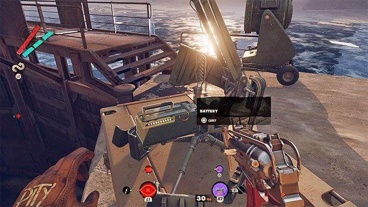 You can now leave hangar 2 (press the button to open the upper gate of the hangar) - Deathloop: A Charlie Montague Game - trophy, how to get? - Trophy Guide - Deathloop Guide