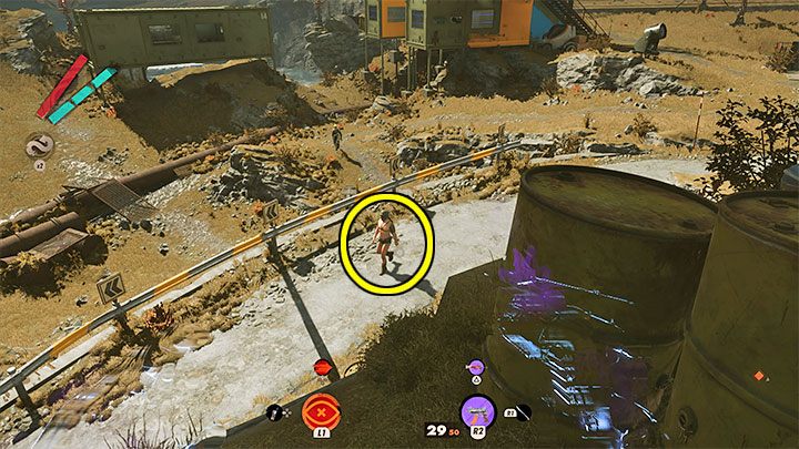 The half-naked person to be murdered should be patrolling the area near Egor's laboratory buildings - Deathloop: Deathday Suit trophy - how to obtain? - Trophy Guide - Deathloop Guide