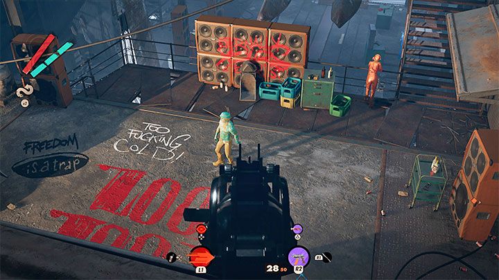 You need to get to Hangar 1 and we recommend the stealthy approach, for example, by entering through the shutters on the roof - Deathloop: Deathday Suit trophy - how to obtain? - Trophy Guide - Deathloop Guide