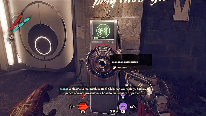 Unlocking method: Finish an entire loop while wearing a ClassPass - Deathloop: Trophies/Achievements - list - Trophy Guide - Deathloop Guide