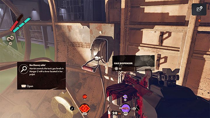 The game might let you dispose of the poisonous fumes, although this isn't always the case - Deathloop: How to avoid poisonous gas? - FAQ - Deathloop Guide