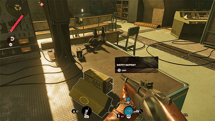 On each battery, there are lights, and they show you how much they are charged - Deathloop: What batteries do? - FAQ - Deathloop Guide