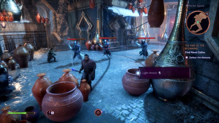 There is also a chance that by destroying objects such as vases, barrels or wooden chests you will receive some gold or find a bag of gold hidden there, so it is worth doing it in your free time - Dragon Age Veilguard: How to get gold and what to spend it on? - Dragon Age Veilguard: Mechanics - Dragon Age Veilguard Guide