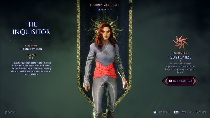 When creating your main character in Veilguard, you will probably notice that you can also create an Inquisitor - Dragon Age Veilguard: Who is the Inquisitor? - Dragon Age Veilguard: Exploration and characters - Dragon Age Veilguard Guide