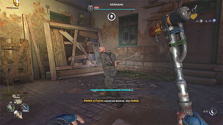After the fight, be sure to heal yourself and select a good weapon from the inventory - Dying Light 2: Meet with Aitor or Sophie? The Raid - Important Choices - Dying Light 2 Guide