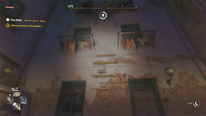 Once the fight is finished, you have to return to the building - Dying Light 2: Meet with Aitor or Sophie? The Raid - Important Choices - Dying Light 2 Guide