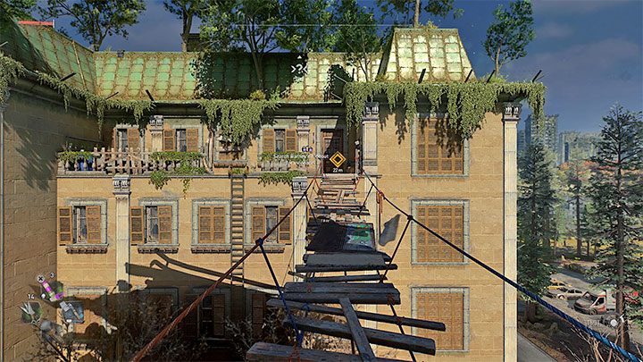 You have to go to Barney's location - to the motel from the previous mission - Dying Light 2: Which faction to give the tower to? Water Tower - Important Choices - Dying Light 2 Guide