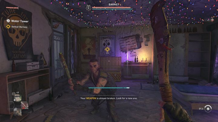 After a while, Barney will appear in the apartment and a fight will begin - Dying Light 2: Which faction to give the tower to? Water Tower - Important Choices - Dying Light 2 Guide