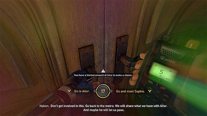 The most important information about important choices in Dying Light 2 can be found on a separate page Choices - are they in the game - Dying Light 2: List of important choices - Important Choices - Dying Light 2 Guide