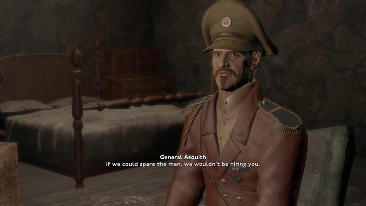 The military will agree to lend you a mask if, in return, you eliminate the bandits at the Bank of England - Fallout London: How to get to Angel Lab? - Fallout: London: Walkthrough - Fallout London Guide