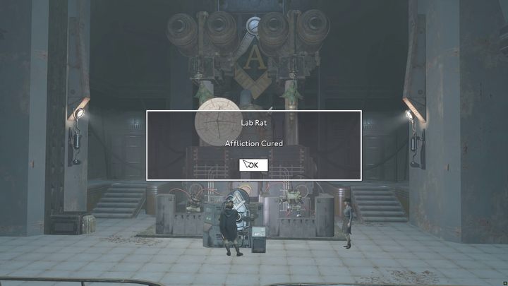 After defeating the Super Clones, quickly go to the other end of the room and activate the machinery - Fallout London: How to get to Angel Lab? - Fallout: London: Walkthrough - Fallout London Guide