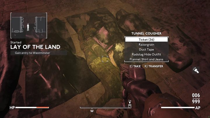 Lay of the Land quest will be activated automatically as soon as you leave the Angel Lab tunnels at the end of the Heavenslayer quest (more about it can be found on a separate page of the guide) - Fallout London: How to get to Westminster? - Fallout: London: Walkthrough - Fallout London Guide