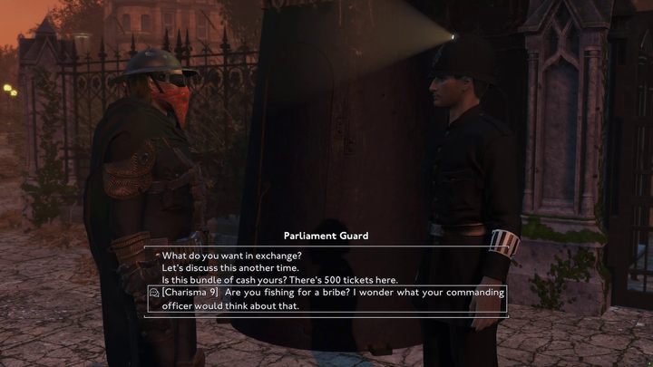 Head to the palace in the southern part of the district - Fallout London: How to get to Westminster? - Fallout: London: Walkthrough - Fallout London Guide