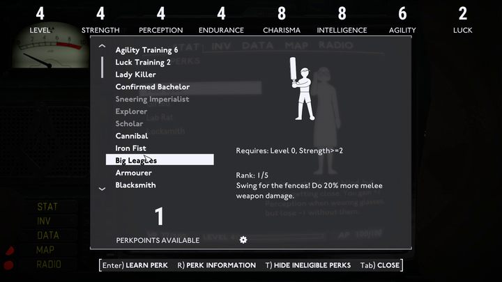 Requirements: Level 0, Strength > - Fallout London: Best perks - Fallout: London: Basics - Fallout London Guide