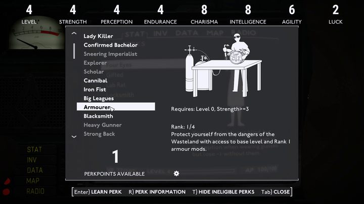 Requirements: Level 0, Strength > - Fallout London: Best perks - Fallout: London: Basics - Fallout London Guide