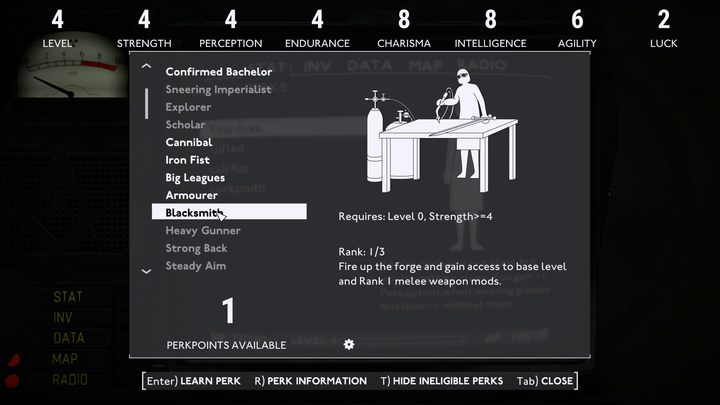 Requirements: Level 0, Strength > - Fallout London: Best perks - Fallout: London: Basics - Fallout London Guide