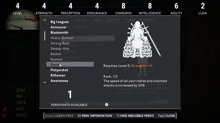 Requirements: Level 0, Strength > - Fallout London: Best perks - Fallout: London: Basics - Fallout London Guide