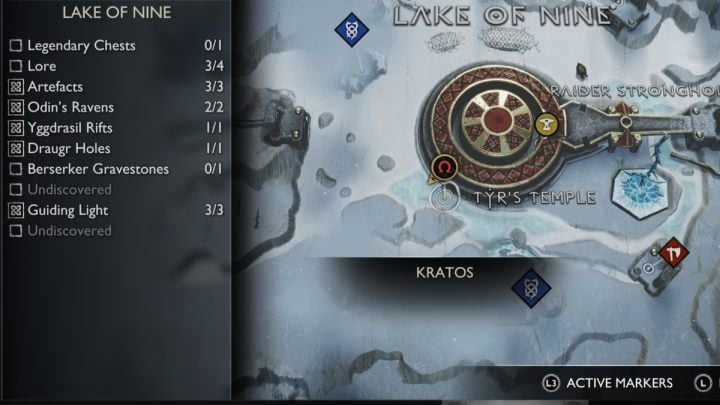 6 - God of War Ragnarok: Lake of Nine, Midgard - secrets, collectibles - God of War Ragnarok: Midgard - God of War Ragnarok Guide