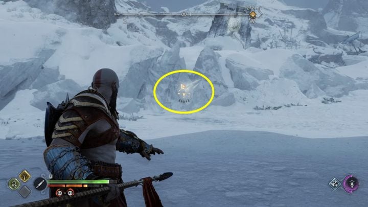 7 - God of War Ragnarok: Lake of Nine, Midgard - secrets, collectibles - God of War Ragnarok: Midgard - God of War Ragnarok Guide