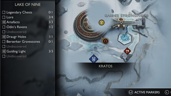 13 - God of War Ragnarok: Lake of Nine, Midgard - secrets, collectibles - God of War Ragnarok: Midgard - God of War Ragnarok Guide