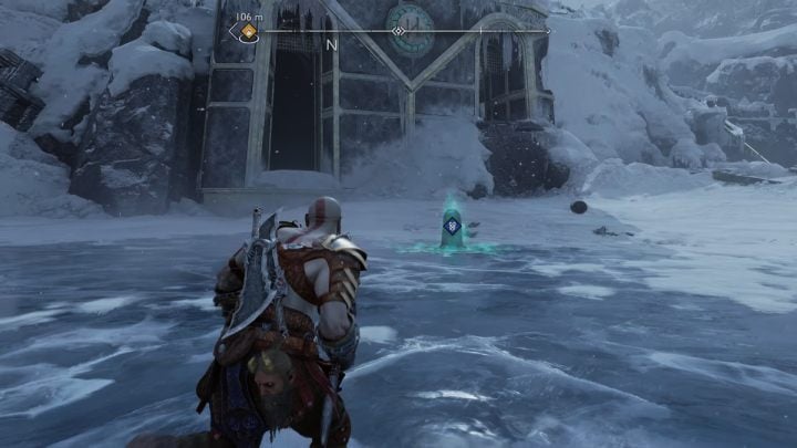 This collectible is connected to Fit for a King favor - God of War Ragnarok: Lake of Nine, Midgard - secrets, collectibles - God of War Ragnarok: Midgard - God of War Ragnarok Guide