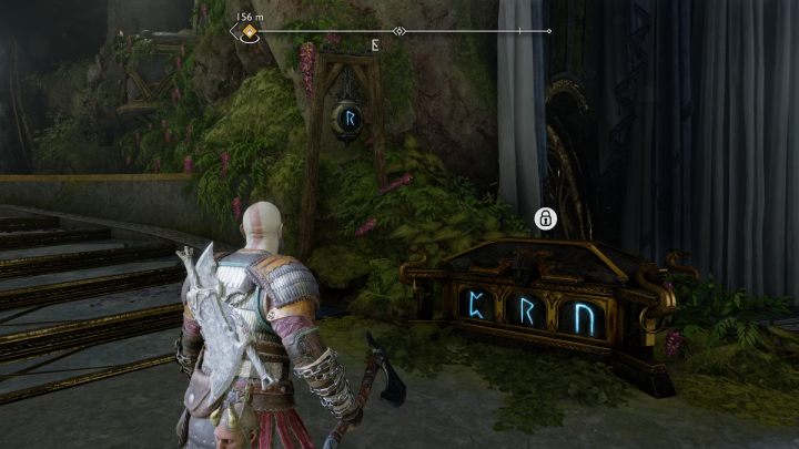 All 3 bells must be rung simultaneously for the chest to be unlocked - God of War Ragnarok: Temple of Light, Alfheim - secrets, collectibles - God of War Ragnarok: Alfheim - God of War Ragnarok Guide