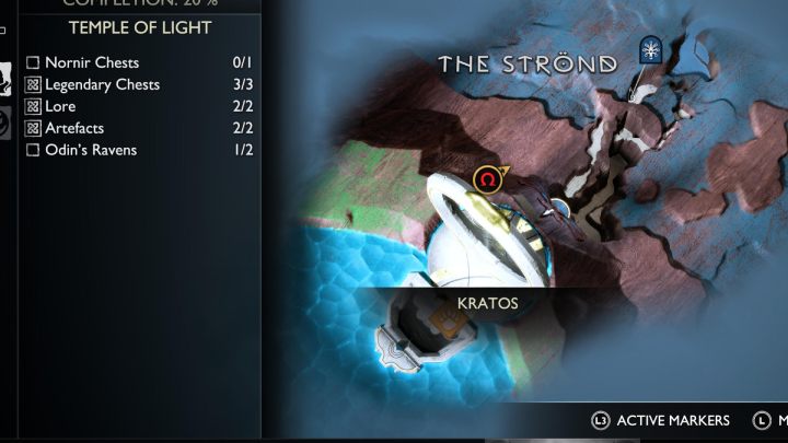 11 - God of War Ragnarok: Temple of Light, Alfheim - secrets, collectibles - God of War Ragnarok: Alfheim - God of War Ragnarok Guide