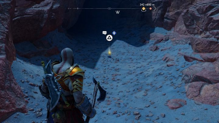 The favor will initiate when you pick up 1 of the 9 flowers available in the game - God of War Ragnarok: The Forbidden Sands, Alfheim - secrets, collectibles - God of War Ragnarok: Alfheim - God of War Ragnarok Guide