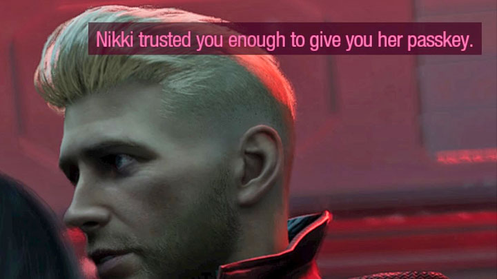 The pink text displayed in the top right corner of the screen will inform you that you made an important choice - Guardians of the Galaxy: Choices and dialogues - basic information - Important choices - Guardians of the Galaxy Guide