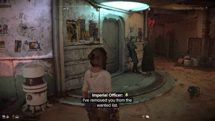 Be careful not to accidentally reach level 6, as this removes the option of bribing an officer - Star Wars Outlaws: Trophies, Achievements - Appendix - Star Wars Outlaws Guide