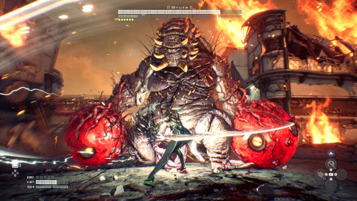 4 - Stellar Blade: How to defeat Brute boss in the prologue? - Bosses - Stellar Blade Guide