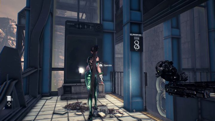 3 - Stellar Blade: How to call the cart at the Abandoned Station on Eidos 7? - Puzzles - Stellar Blade Guide