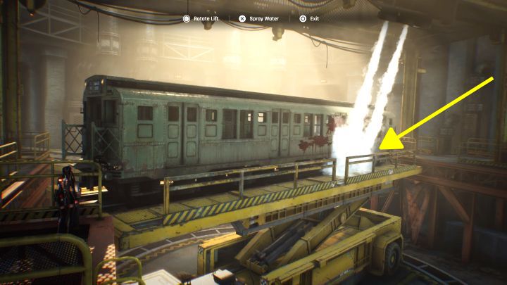 4 - Stellar Blade: Monorail wagon puzzle in Rail Yard in Matrix 11 - Puzzles - Stellar Blade Guide
