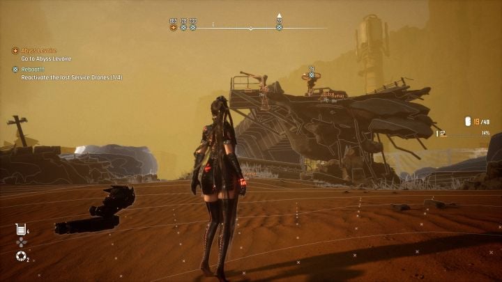 5 - Stellar Blade: Inactive camps and solar tower puzzle in the Great Desert - Puzzles - Stellar Blade Guide