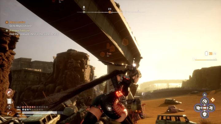 2 - Stellar Blade: How to reach the Precious Treasure in the Great Desert? - Puzzles - Stellar Blade Guide