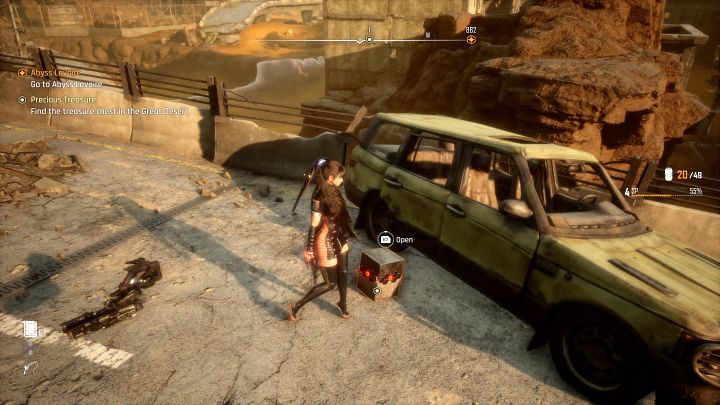 7 - Stellar Blade: How to reach the Precious Treasure in the Great Desert? - Puzzles - Stellar Blade Guide