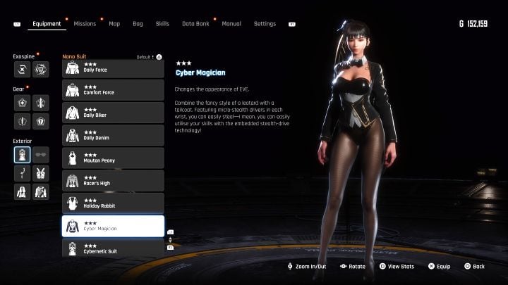 The container with the design is at the top, but you must solve the second puzzle first - Stellar Blade: All EVE costumes map - Secrets and Collectibles - Stellar Blade Guide