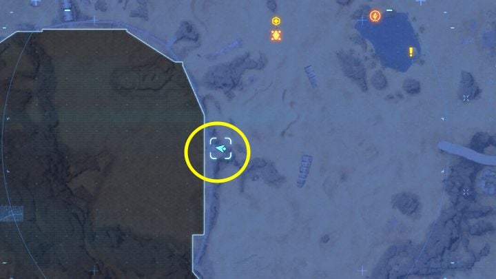 Start by visiting the area southwest of the Great Desert landing site - Stellar Blade: All EVE costumes map - Secrets and Collectibles - Stellar Blade Guide