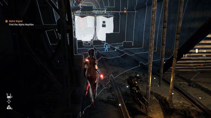 One of the robots can be found in the initial part of Matrix 11, in Underground Platform location to be exact - Stellar Blade: Tumbler Expansion Modules map - Secrets and Collectibles - Stellar Blade Guide