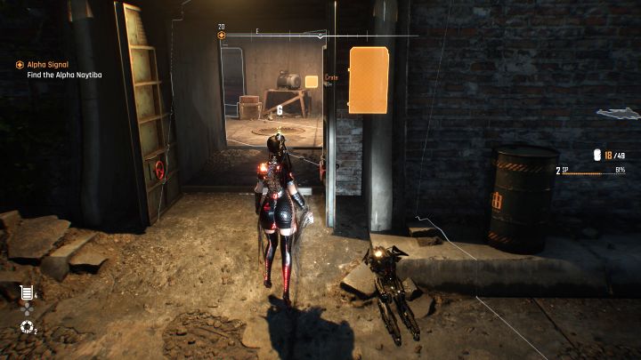 While exploring the sewers, Eve will finally reach a locked pathway and to obtain a Fusion Core, you need to explore the pathway on the right - we show this entrance in the screenshot above - Stellar Blade: Tumbler Expansion Modules map - Secrets and Collectibles - Stellar Blade Guide