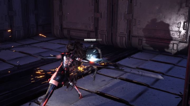 Shortly after the second encounter with the boss Belial, you will reach the location Cargo Lift 121 - Stellar Blade: Tumbler Expansion Modules map - Secrets and Collectibles - Stellar Blade Guide