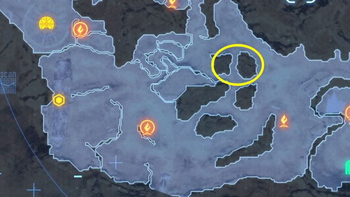 The chest is in the southern part of the map - Stellar Blade: All Cans map - Secrets and Collectibles - Stellar Blade Guide