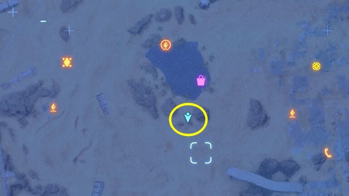 Reach the vending machine in Oasis location (central part of the map) - Stellar Blade: All Cans map - Secrets and Collectibles - Stellar Blade Guide