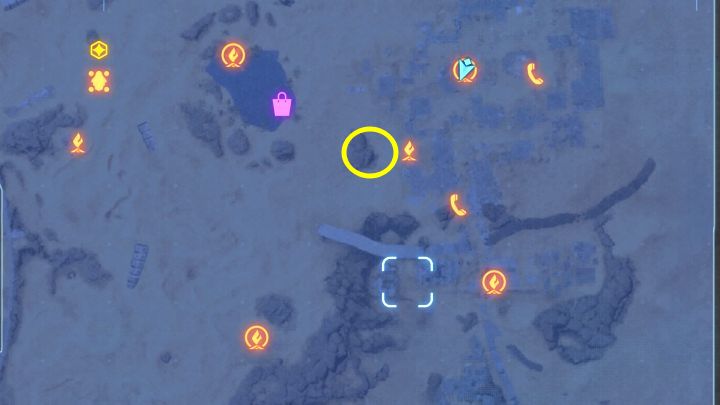 Travel south-east from Oasis - Stellar Blade: All Cans map - Secrets and Collectibles - Stellar Blade Guide